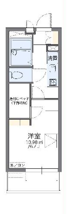 レオパレスターナーIIIの間取り