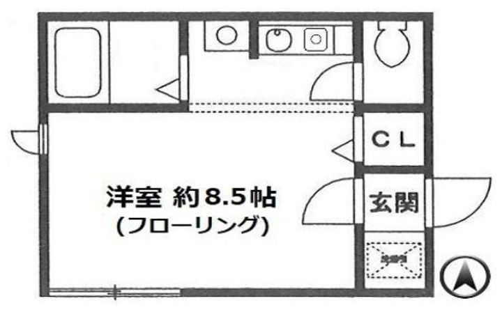 アドバンテージ08の間取り