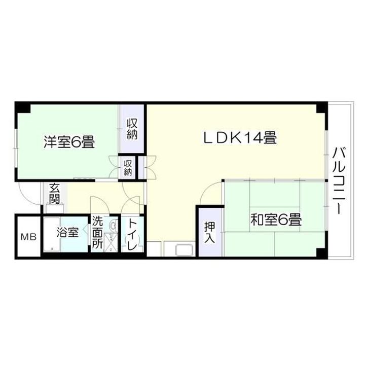 ニューライフ高嶺の間取り