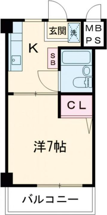 ハイツサントノーベの間取り