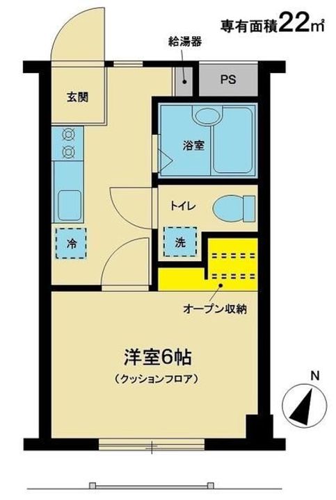 アバンス槌屋の間取り