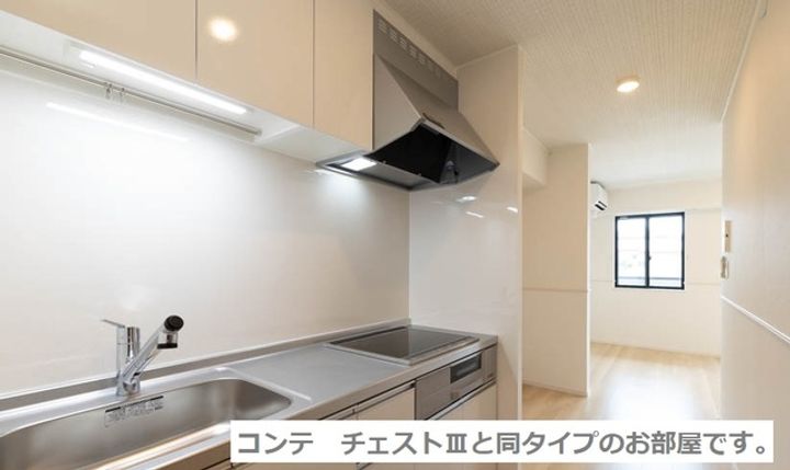 神奈川県川崎市高津区久末(アパート)の賃貸物件のキッチン