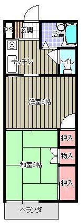 アーバンコアIの間取り