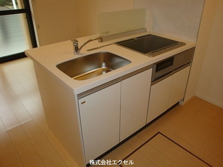 東京都東大和市向原1(アパート)の賃貸物件のキッチン