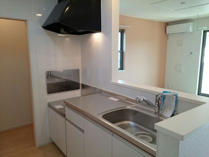 栃木県栃木市大平町下皆川(アパート)の賃貸物件のキッチン