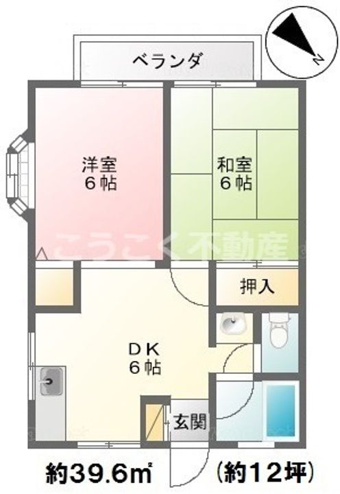メゾン・ヴェルツの間取り