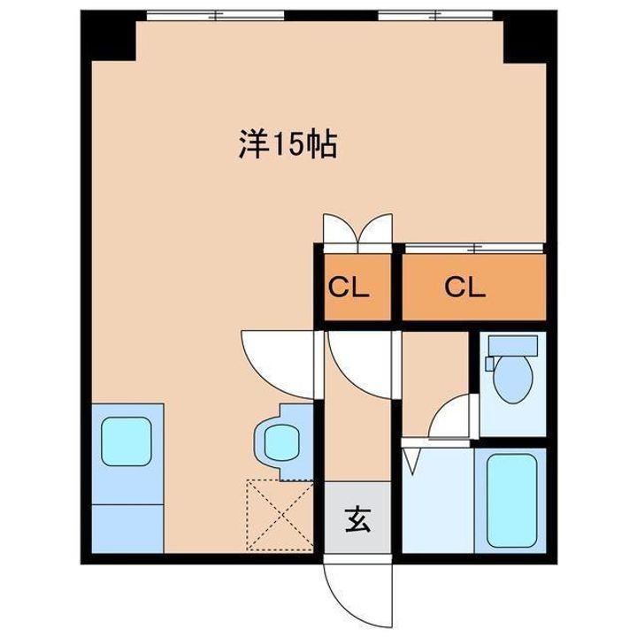 旭翠第1ビルの間取り