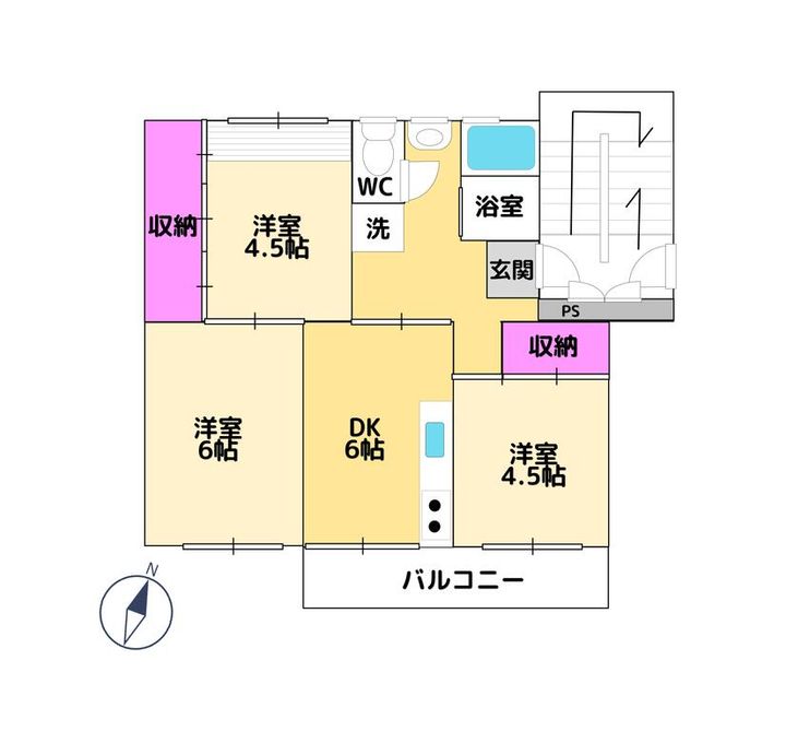 麻生台団地の間取り