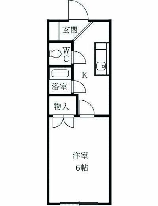 マンションサーパスの間取り