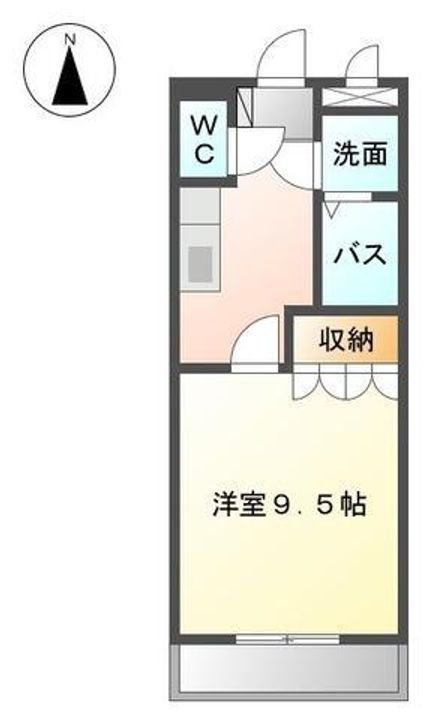 アメニティ市原の間取り