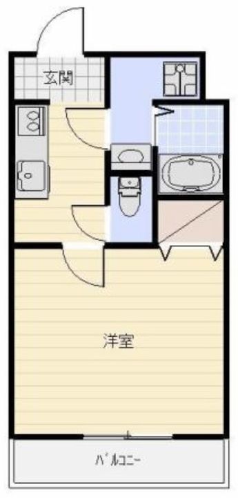 静岡県浜松市中央区領家3(マンション)の賃貸物件の間取り