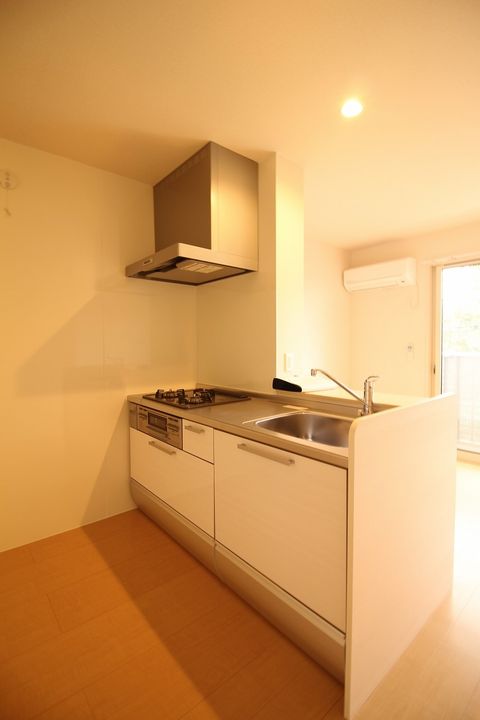 リェス ソーンツェ B棟のキッチン