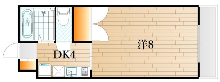 寿美サンライズマンションIIの間取り