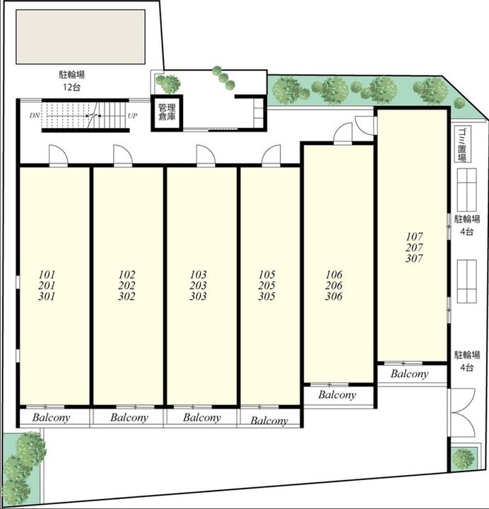 東京都足立区江北1(マンション)の賃貸物件のキッチン