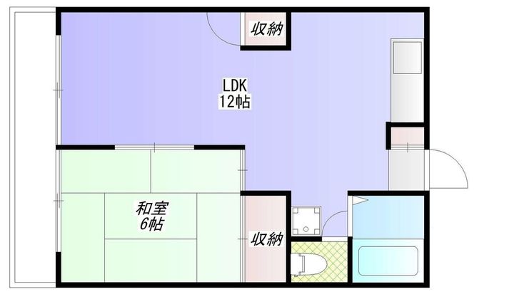 東京都小平市上水南町3(アパート)の賃貸物件の間取り