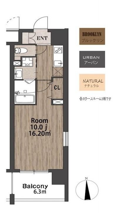 群馬県高崎市双葉町(マンション)の賃貸物件の間取り