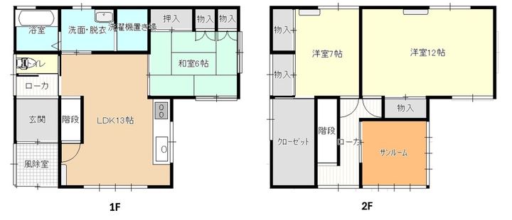 青森県弘前市大字文京町(一戸建)の賃貸物件の間取り