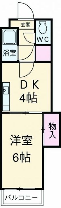 ベルシャトウ西浦和の間取り