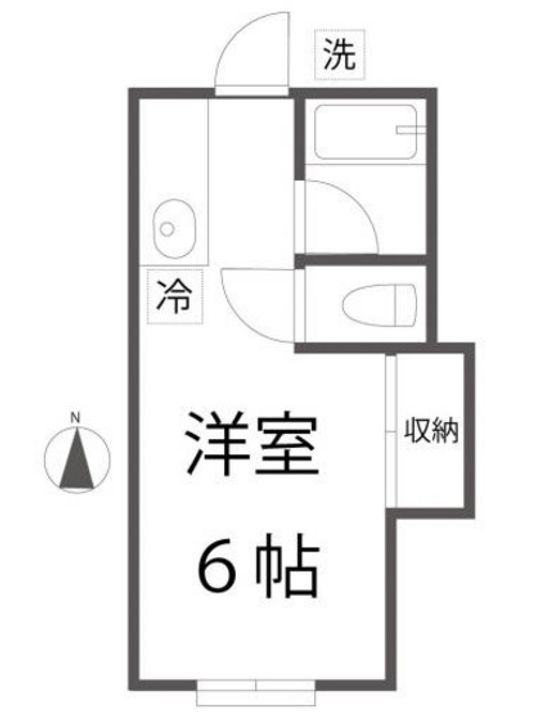 コーポレイバンの間取り