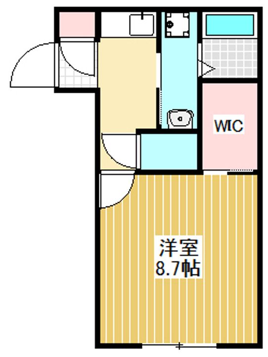 シャーメゾン白山の間取り