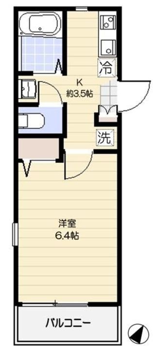 ラッフィナート笹塚の間取り