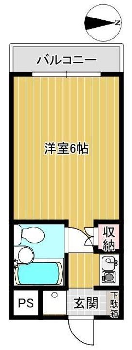 南本郷町Aハウスの間取り