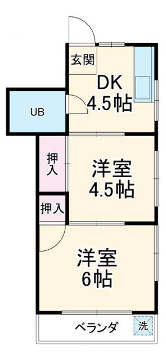 ハイコーポ南行徳の間取り