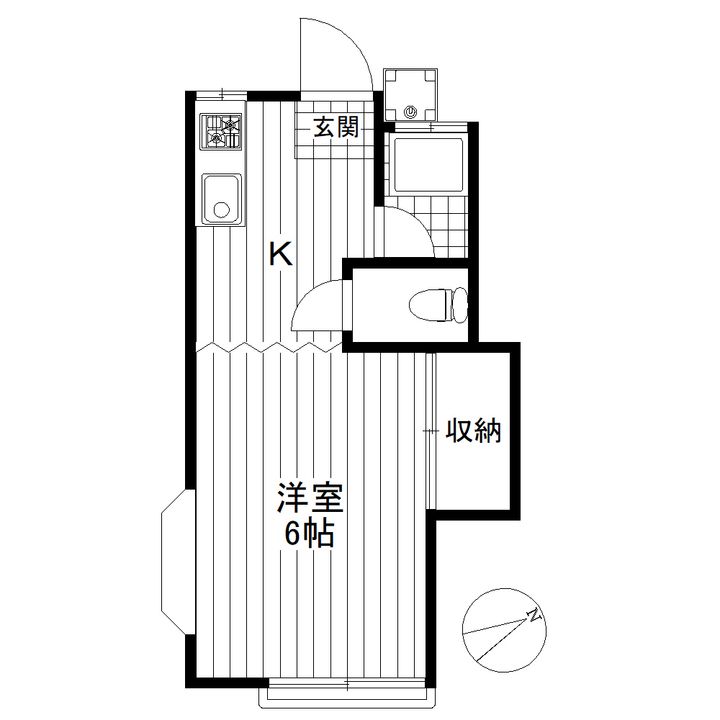 コスモハイムの間取り