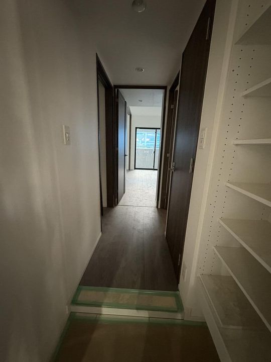 千葉市中央区問屋町計画の玄関