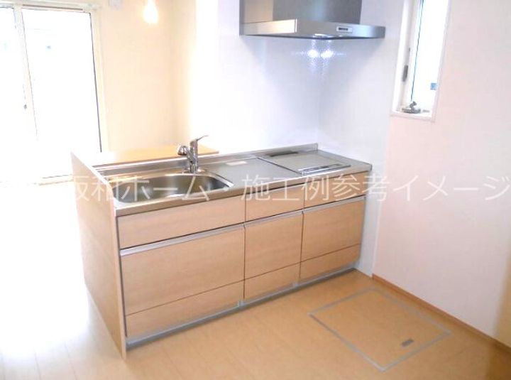 大阪府八尾市南久宝寺2(アパート)の賃貸物件のキッチン