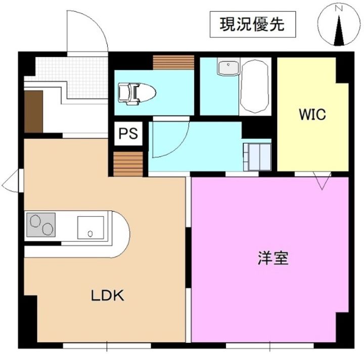 ルミエールMKの間取り