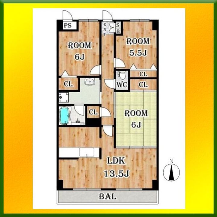 リアライズ花小金井の間取り