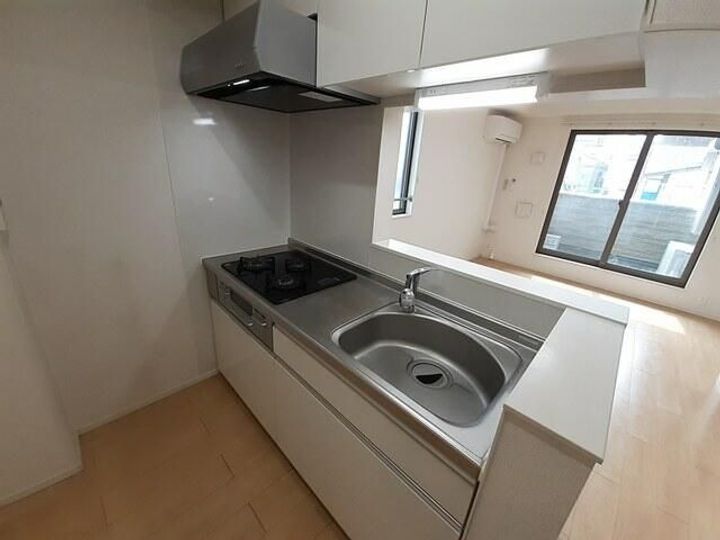 神奈川県川崎市高津区千年(アパート)の賃貸物件のキッチン