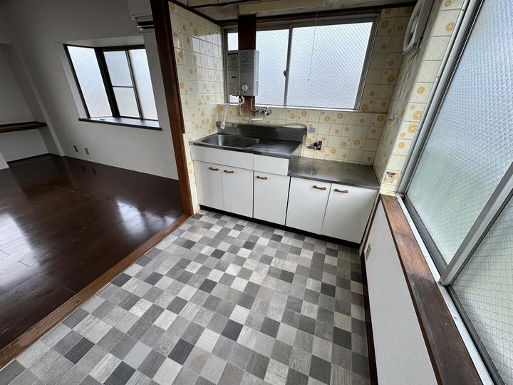 ルートサイド266のキッチン