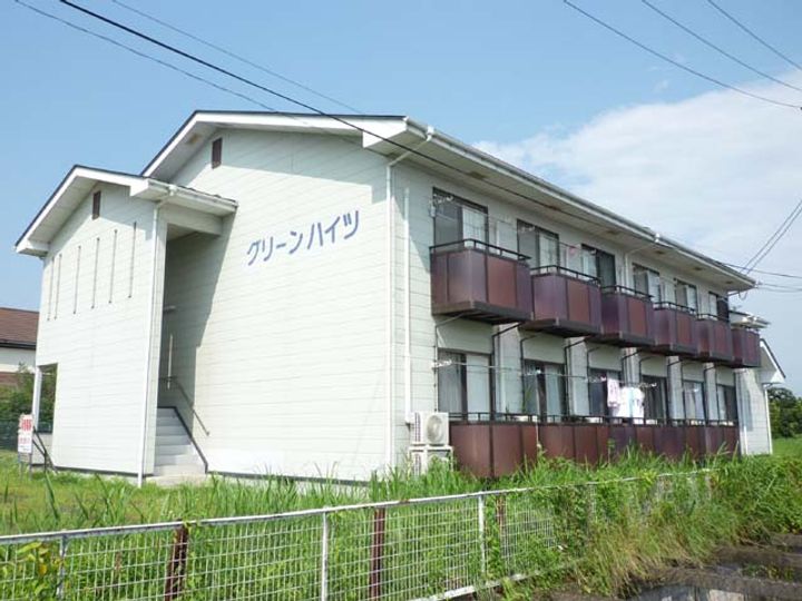 グリーンハイツの外観