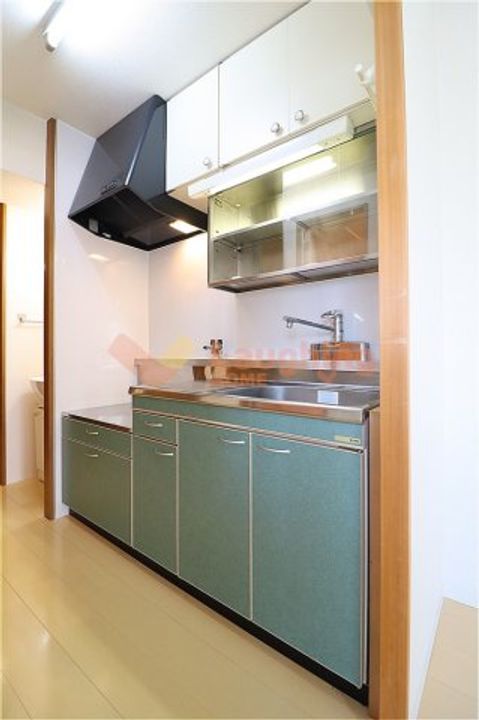 福岡県久留米市中央町(マンション)の賃貸物件のキッチン