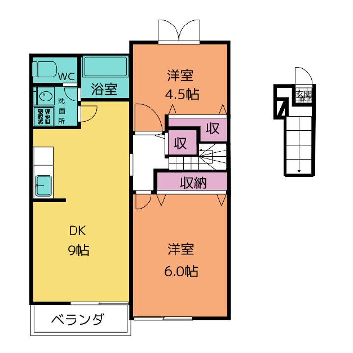 ヴィラエクセレントの間取り