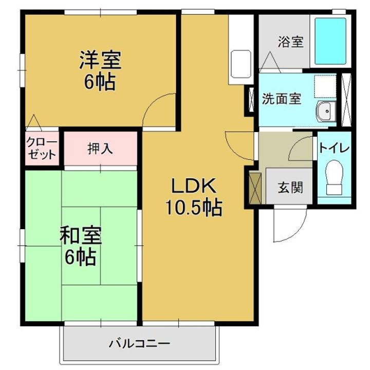 ハイマートの間取り