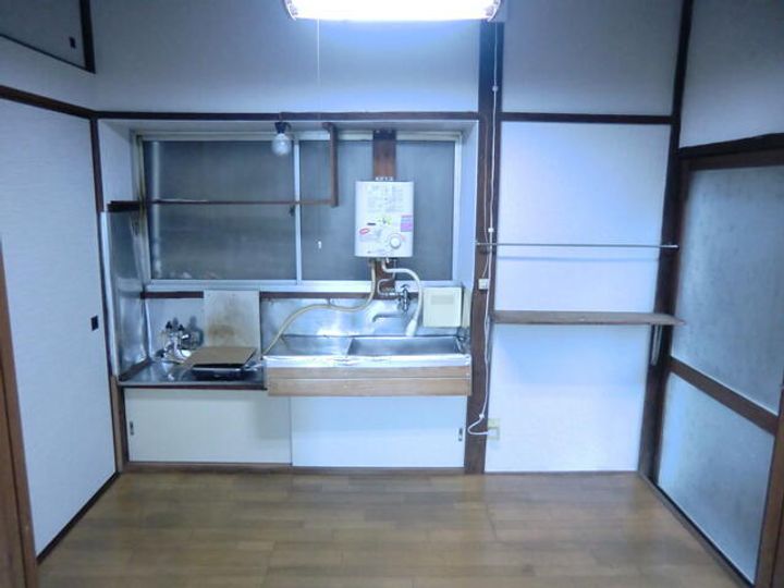 寿荘のキッチン