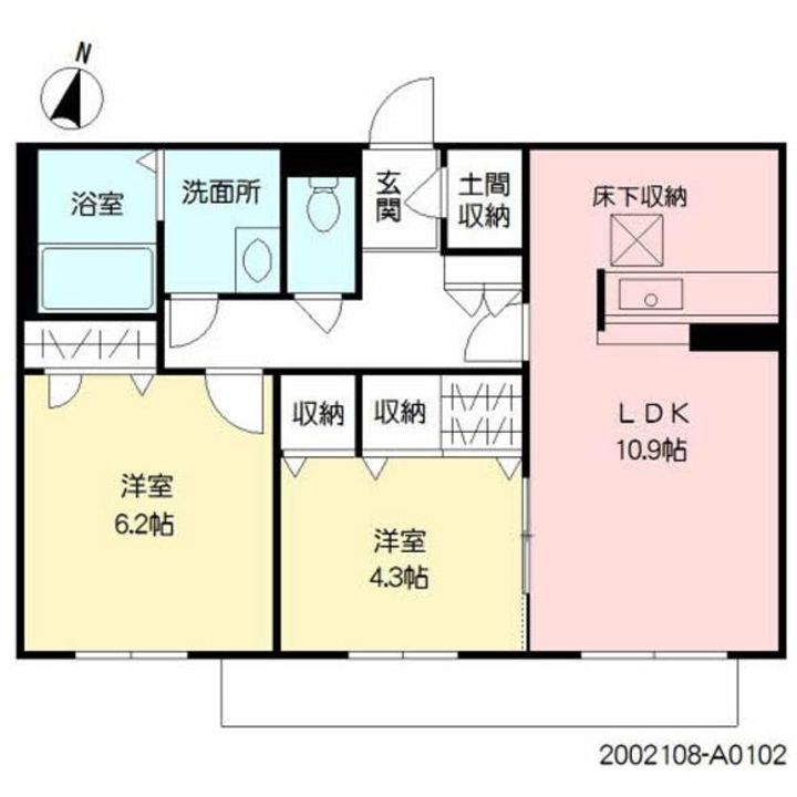サモナーラ北門の間取り