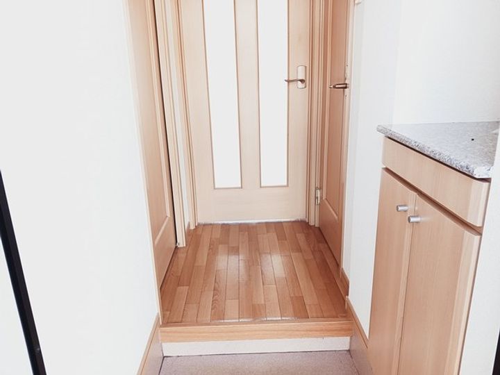 プレーヌ参番館の玄関