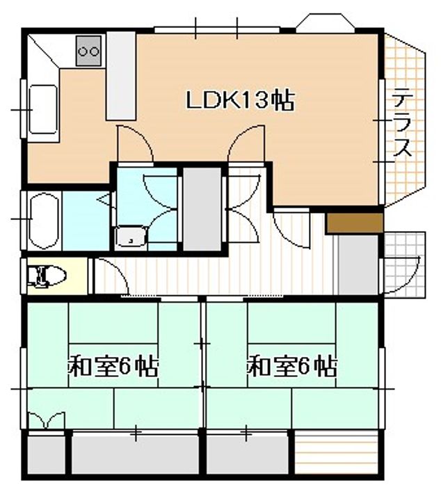 新潟県新潟市西区浦山4(一戸建)の賃貸物件の間取り