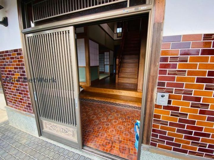 熊本県宇土市栗崎町(一戸建)の賃貸物件の玄関