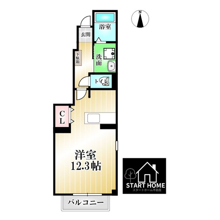 アンビエンテの間取り