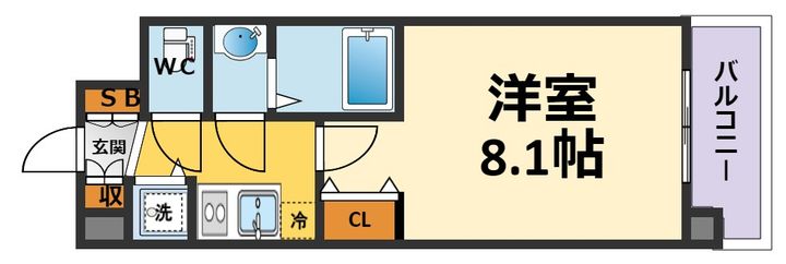 ルモンド甲子園の間取り