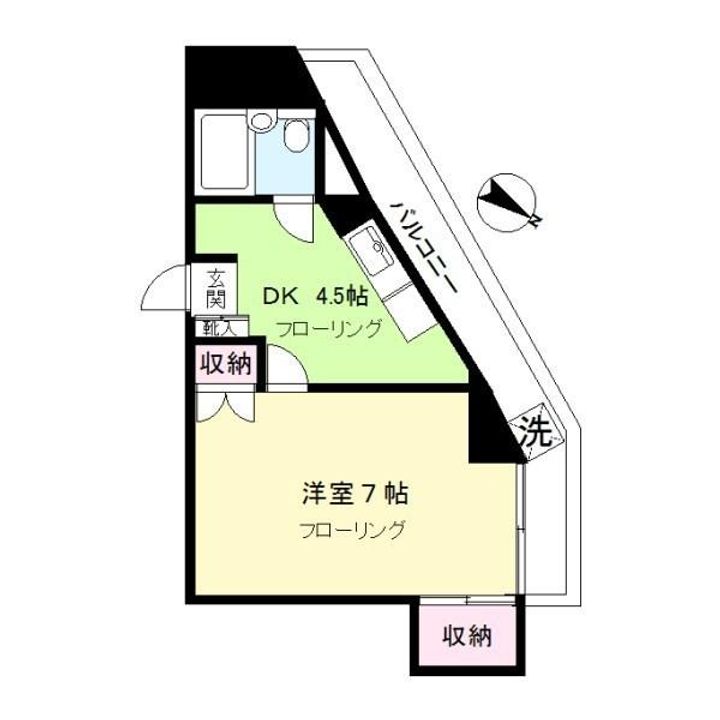 ペーブメント久が原の間取り