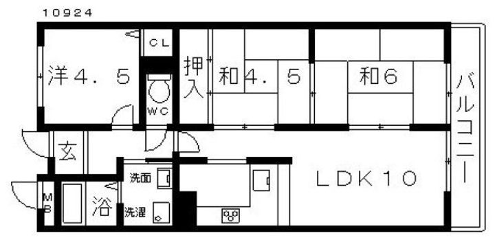 グランドール高鷲の間取り