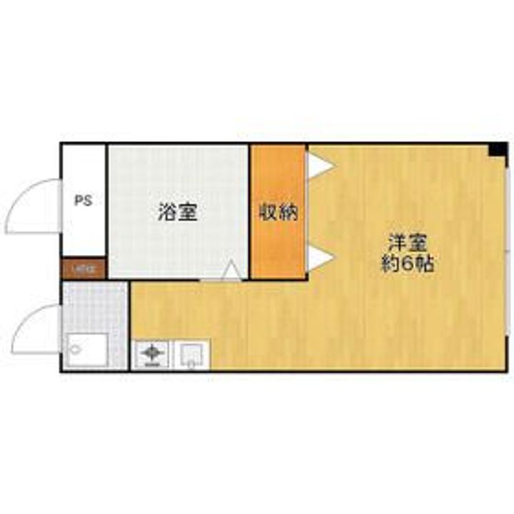 リバーサイド布萬の間取り