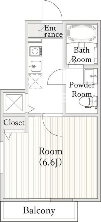 東京都杉並区高井戸東2(アパート)の賃貸物件の間取り