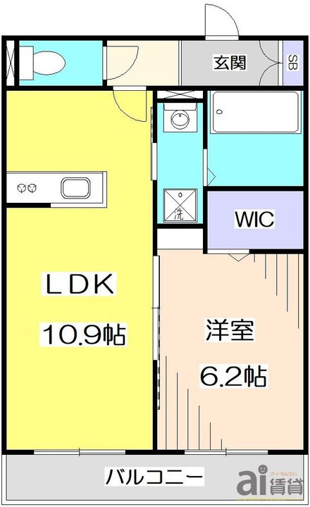 東京都練馬区石神井町8(マンション)の賃貸物件の間取り